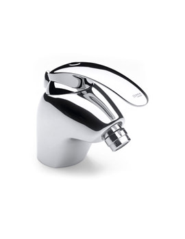 Roca Amura-N Bidet Mixer Tap With Pop-Up Waste | 527514570