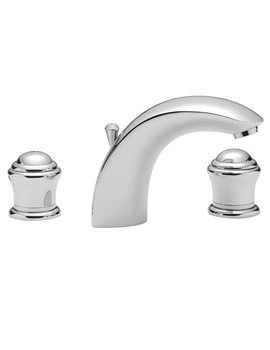 Sagittarius Metz 3 Hole Basin Mixer Tap Satin | MZ-107-S