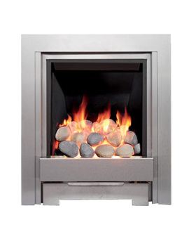 Be Modern Temptation Slimline Inset Gas Fire Brushed Steel | 46971