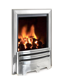 Flavel Kenilworth Remote Control Inset Gas Fire Silver | FRDC37RN