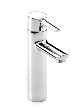 Roca Targe Extended Basin Mixer Tap With Pop-Up Waste | 5A3460C00