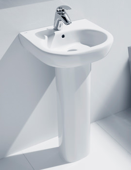 Roca Meridian-N Wall Hung Basin 550mm Wide | 327243000