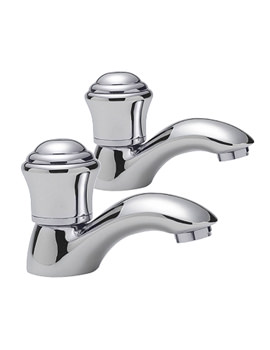 Sagittarius Metz Basin Taps Pair Satin | MZ-101-S