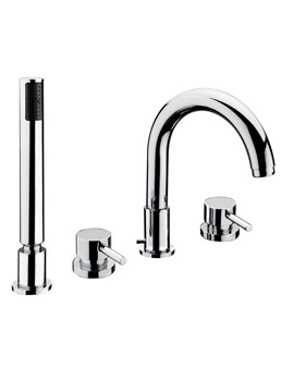 Sagittarius Krono 4 Hole Bath Filler Tap | KR-114-C