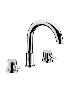 Sagittarius Krono 3 Hole Bath Filler Tap | KR-111-C