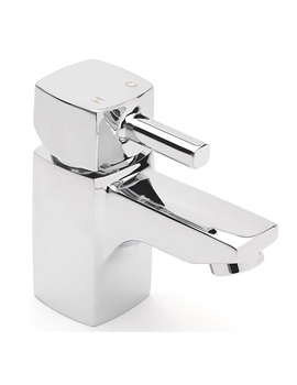 Sagittarius Axis Cloakroom Basin Mixer Tap with Pop-Up Waste