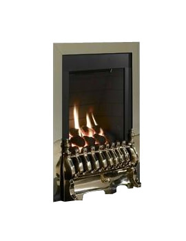 Flavel Windsor Manual Control Traditional Gas Fire Brass | FSRC1PMN