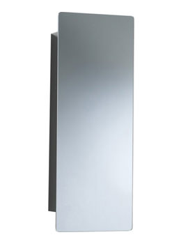 Ultra Reveal Mirrored Cabinet With Hinged Door 660 x 250mm | LQ384
