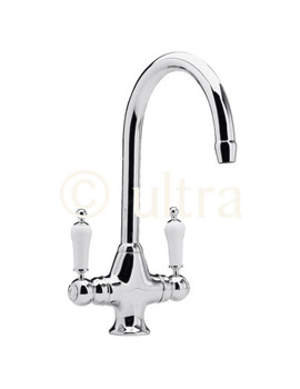 Image of Ultra Cruciform Mono-Bloc Kitchen Sink Mixer Tap | KB304