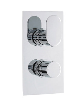 Ultra Flume Concealed Thermostatic Twin Shower Valve | FLUV51