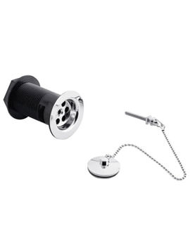 Ultra Contract Basin Waste With Brass Plug and Ball Chain | E395