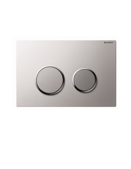 Geberit Sigma20 Dual Flush Plate Matt Gloss Chrome| 115.778.KN.1