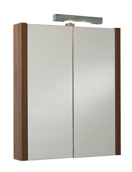 Phoenix Fonte Mirror Cabinet And Light 550mm | FU341L