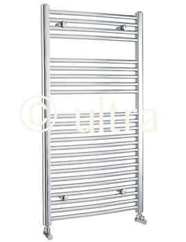 Ultra Curved Ladder Heated Towel Rail Chrome 600mm x 1100mm | HK388