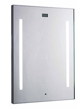 Ultra Gaze Backlit Touch Sensor Mirror With Digital Clock | LQ007