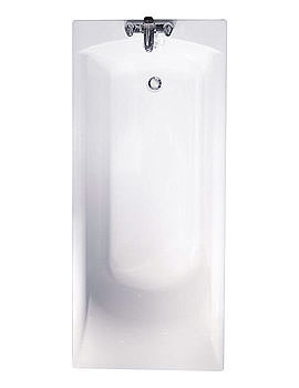 Roca Giralda Acrylic Bath 1700 x 700mm With 2 Tap Holes | 123503000