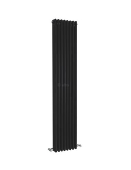 Ultra Colosseum Triple Column Radiator Black 381 x 1800mm | HXB12