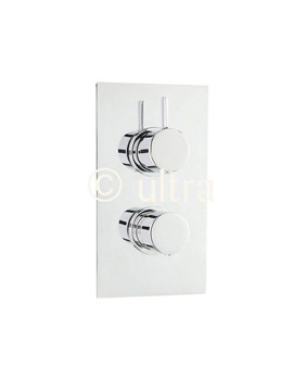 Ultra Venture Twin Concealed Thermostatic Shower Valve | VENV51