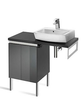 Roca H And H LH Base Unit With Single Drawer And Towel Rail | 855728033
