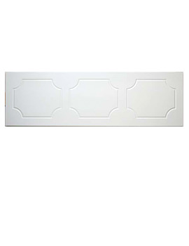 Tavistock Milton Front Bath Panel 1700mm White | O313