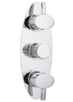 Ultra Series 170 Concealed Thermostatic Triple Shower Valve | R170V03