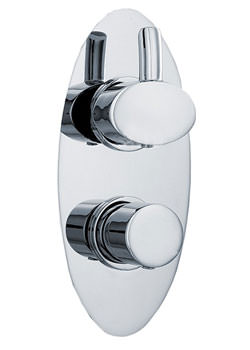 Ultra Series 170 Concealed Thermostatic Twin Shower Valve | R170V01