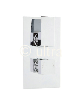 Ultra Vibe Twin Concealed Thermostatic Shower Valve | VIBV51