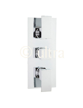 Ultra Vibe Triple Concealed Thermostatic Shower Valve | VIBV53