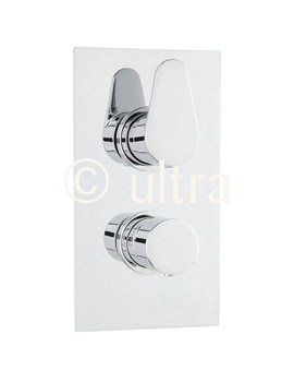 Ultra Tilt Twin Thermostatic Shower Valve With Diverter | TILV52