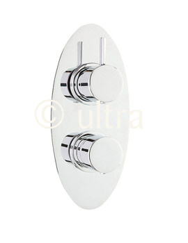 Ultra Venture Twin Thermostatic Shower Valve With Diverter | VENV02