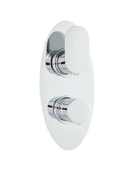 Ultra Ratio Thermostatic Twin Shower Valve With Diverter | RATV02