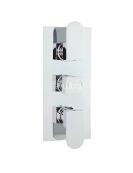 Ultra Embrace Triple Concealed Thermostatic Shower Valve | EMBV53