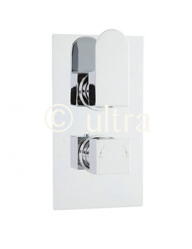 Ultra Embrace Twin Thermostatic Shower Valve With Diverter | EMBV52