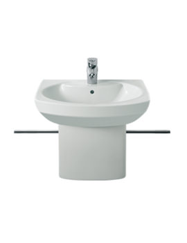 Roca Senso Compact Cloakroom Basin With Semi-Pedestal | 327514000