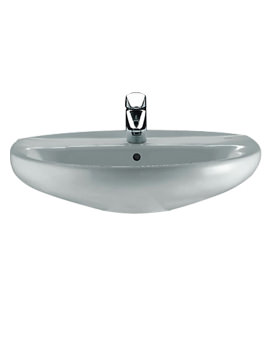 Roca Laura 1 Tap Hole Wall Hung Basin 520mm Wide | 325394000