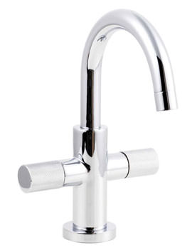 Ultra Laser Mono Basin Mixer Tap With Swivel Spout And Waste | MF305