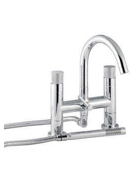 Ultra Laser Swivel Spout Bath Shower Mixer Tap And Shower Kit | MF334