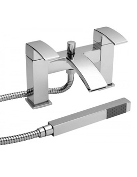 Ultra Vibe Bath Shower Mixer Tap With Shower Kit | VIB304