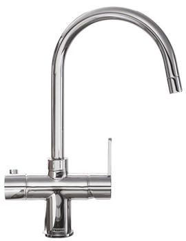 Image of Franke Minerva 3-In-1 Kettle Tap In Chrome - 119.0179.532