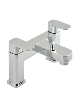 Vado Phase Deck Mounted 2 Hole Bath Shower Mixer Tap | PHA-130