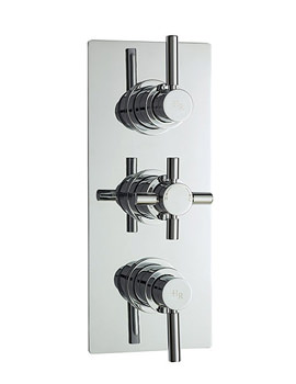 Tec Pura Plus Triple Concealed Thermostatic Shower Valve | A3003