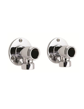 Ultra Chrome Back Plate Elbow Unions Pair | A312