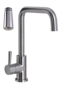 Mayfair Melo Glo Kitchen Sink Mixer Tap With LED Light | KIT177