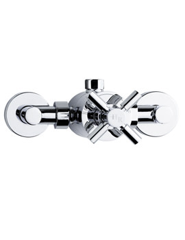 Tec Sequential Exposed Thermostatic Crosshead Shower Valve | A3290