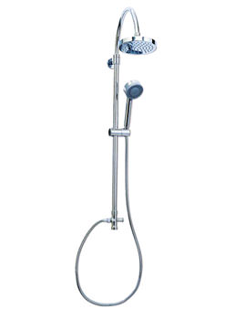 Mayfair Contemporary Crosshead Shower Set With Diverter | SCX260