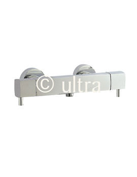 Ultra Minimalist Quadro Thermostatic Bar Valve Bottom Outlet | A3503
