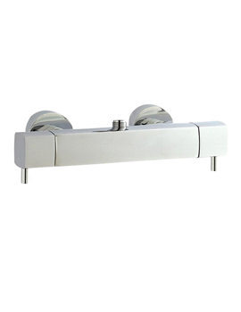 Hudson Reed Quadro Thermostatic Bar Shower Valve Top Outlet | A3502