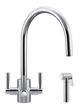 Franke FilterFlow Olympus Hand Spray Kitchen Tap Chrome | 120.0184.896