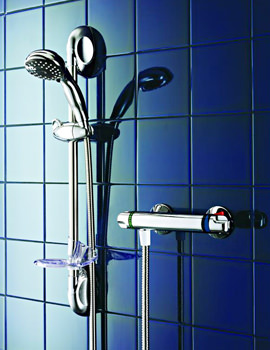 Galaxy Quasar Thermostatic Bar Mixer Shower Chrome | 026859
