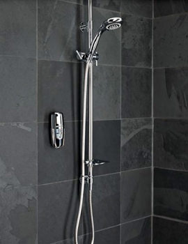 Galaxy Aqua Digitemp Digital Mixer Shower And Cordelia Shower Kit